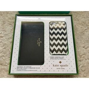 BRAND NEW Kate Spade Wristlet & Phone Case Set